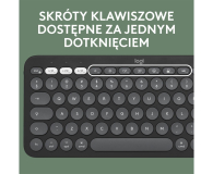 LOGITECH Zestaw klawiatura i mysz Pebble Combo for Mac Tonal Graphite 920-012244 Grafitowy - 1172745 - zdjęcie 11